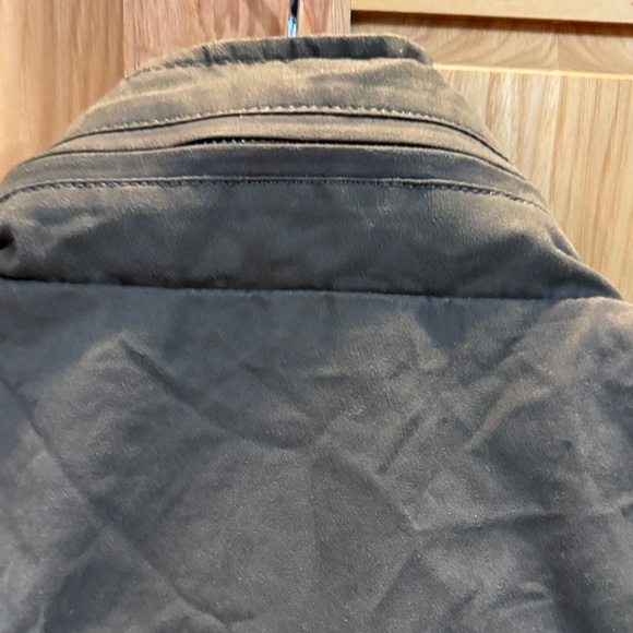 Dark Olive Utility Jacket for Women - Picture 6 of 6